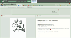 Desktop Screenshot of downwithhobbitses.deviantart.com