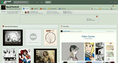 Desktop Screenshot of bunjithewolf.deviantart.com