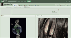 Desktop Screenshot of littlehappyfox.deviantart.com