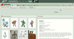 Desktop Screenshot of butlerdude.deviantart.com