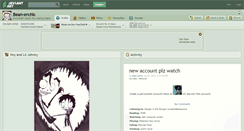 Desktop Screenshot of bean-erchic.deviantart.com