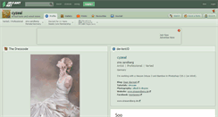 Desktop Screenshot of cyzeal.deviantart.com