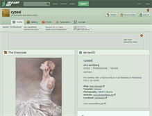 Tablet Screenshot of cyzeal.deviantart.com
