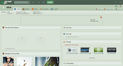 Desktop Screenshot of biluk.deviantart.com