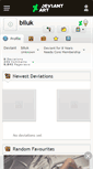 Mobile Screenshot of biluk.deviantart.com