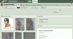 Desktop Screenshot of moontrondecegirl.deviantart.com