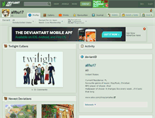 Tablet Screenshot of alifsu17.deviantart.com