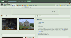 Desktop Screenshot of funkypencil.deviantart.com