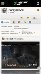 Mobile Screenshot of funkypencil.deviantart.com