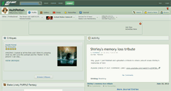 Desktop Screenshot of multipettan.deviantart.com