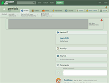 Tablet Screenshot of porn1plz.deviantart.com