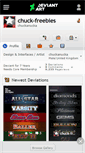 Mobile Screenshot of chuck-freebies.deviantart.com