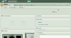 Desktop Screenshot of etherxl.deviantart.com