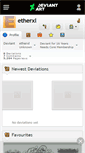 Mobile Screenshot of etherxl.deviantart.com
