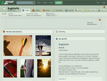 Tablet Screenshot of bugbite96.deviantart.com