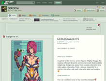 Tablet Screenshot of gercrow.deviantart.com