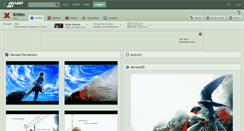 Desktop Screenshot of knites.deviantart.com