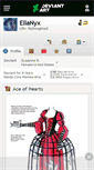 Mobile Screenshot of ellanyx.deviantart.com