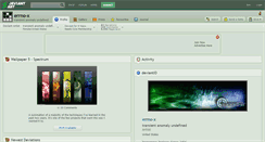 Desktop Screenshot of errno-x.deviantart.com