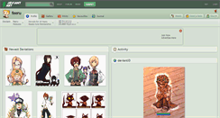 Desktop Screenshot of feeru.deviantart.com