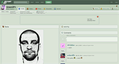 Desktop Screenshot of greengfx.deviantart.com