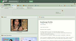 Desktop Screenshot of eulydesign.deviantart.com