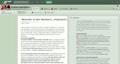 Desktop Screenshot of musical-inspiration.deviantart.com