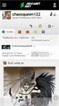 Mobile Screenshot of chaosqueen122.deviantart.com