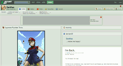 Desktop Screenshot of danthas.deviantart.com