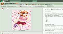Desktop Screenshot of 100procent-juul.deviantart.com
