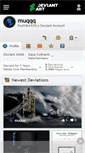 Mobile Screenshot of muqqq.deviantart.com