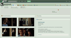Desktop Screenshot of karllemmett.deviantart.com