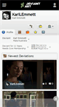 Mobile Screenshot of karllemmett.deviantart.com