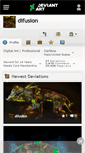 Mobile Screenshot of difusion.deviantart.com