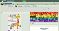 Desktop Screenshot of jackalyenmystique.deviantart.com