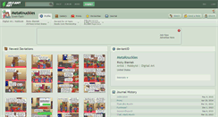 Desktop Screenshot of metaknuckles.deviantart.com