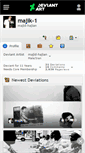 Mobile Screenshot of majik-1.deviantart.com