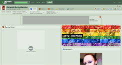 Desktop Screenshot of general-bunnymanson.deviantart.com
