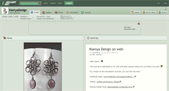 Desktop Screenshot of ksenyadesign.deviantart.com