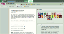 Desktop Screenshot of monsterhighgirls.deviantart.com