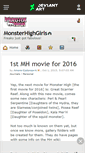 Mobile Screenshot of monsterhighgirls.deviantart.com