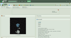 Desktop Screenshot of grmbl.deviantart.com