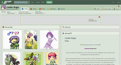 Desktop Screenshot of leader-bugsy.deviantart.com