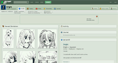 Desktop Screenshot of dright.deviantart.com