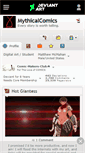 Mobile Screenshot of mythicalcomics.deviantart.com