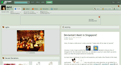 Desktop Screenshot of dark2.deviantart.com