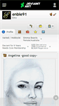 Mobile Screenshot of enbie91.deviantart.com