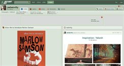 Desktop Screenshot of leebeewilly.deviantart.com