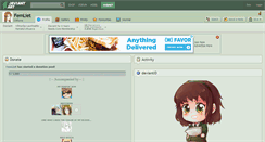 Desktop Screenshot of femliet.deviantart.com