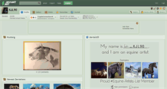 Desktop Screenshot of kjl90.deviantart.com